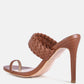 High Perks Woven Strap High Heels