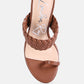 High Perks Woven Strap High Heels