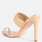 High Perks Woven Strap High Heels