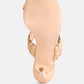 High Perks Woven Strap High Heels