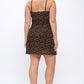 Honey Bloom Floral Mesh Mini Dress – Slip Dress