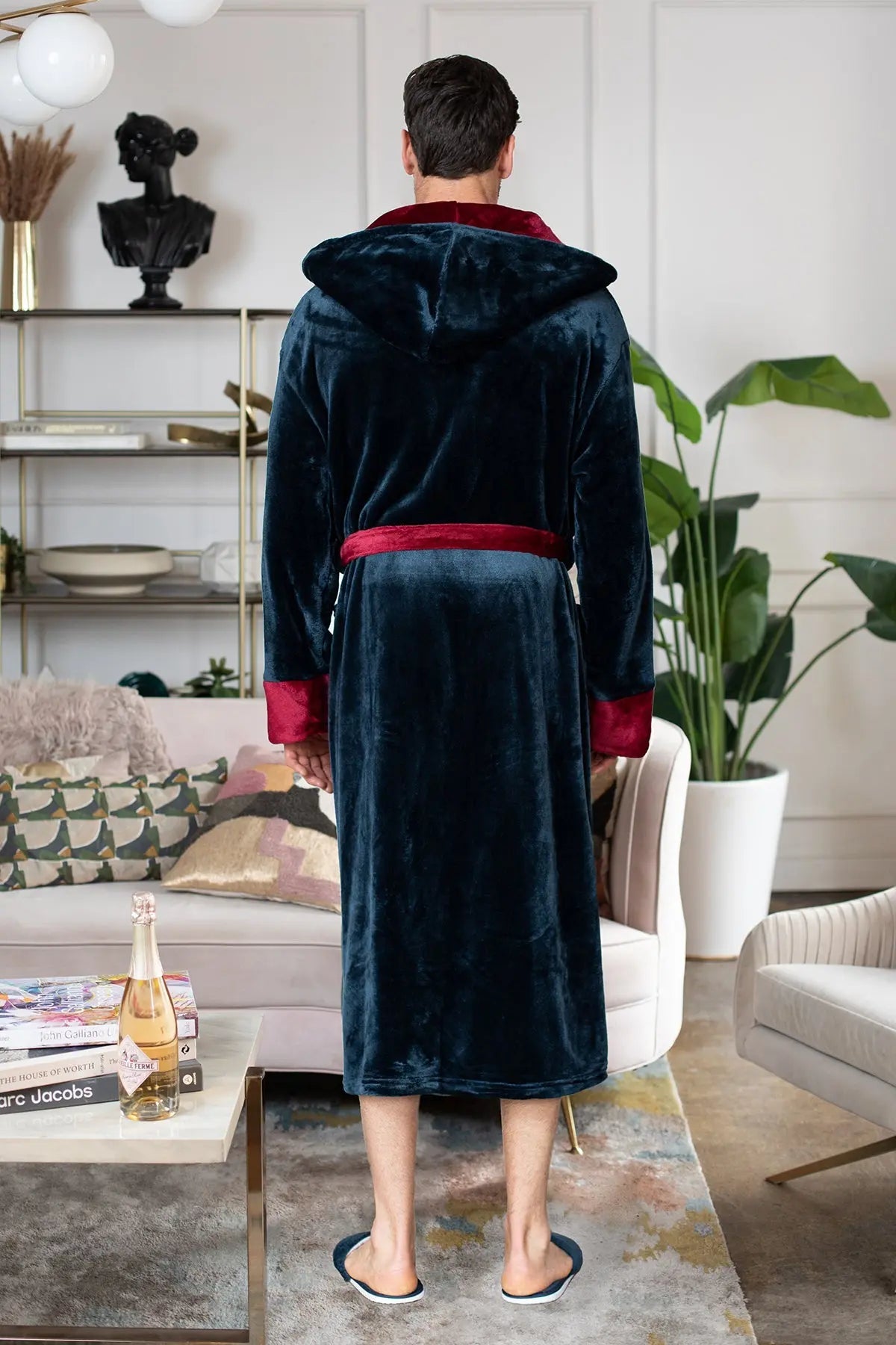 Robe with Hood – Ultra-Soft Plush Comfort for Everyday Use