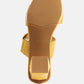 Hookup Fantasy Block Heel Sandals