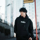 Oversize 'Human Realist Butterfly' Graphic Hoodie - Abstract Streetwear Sweatshirt