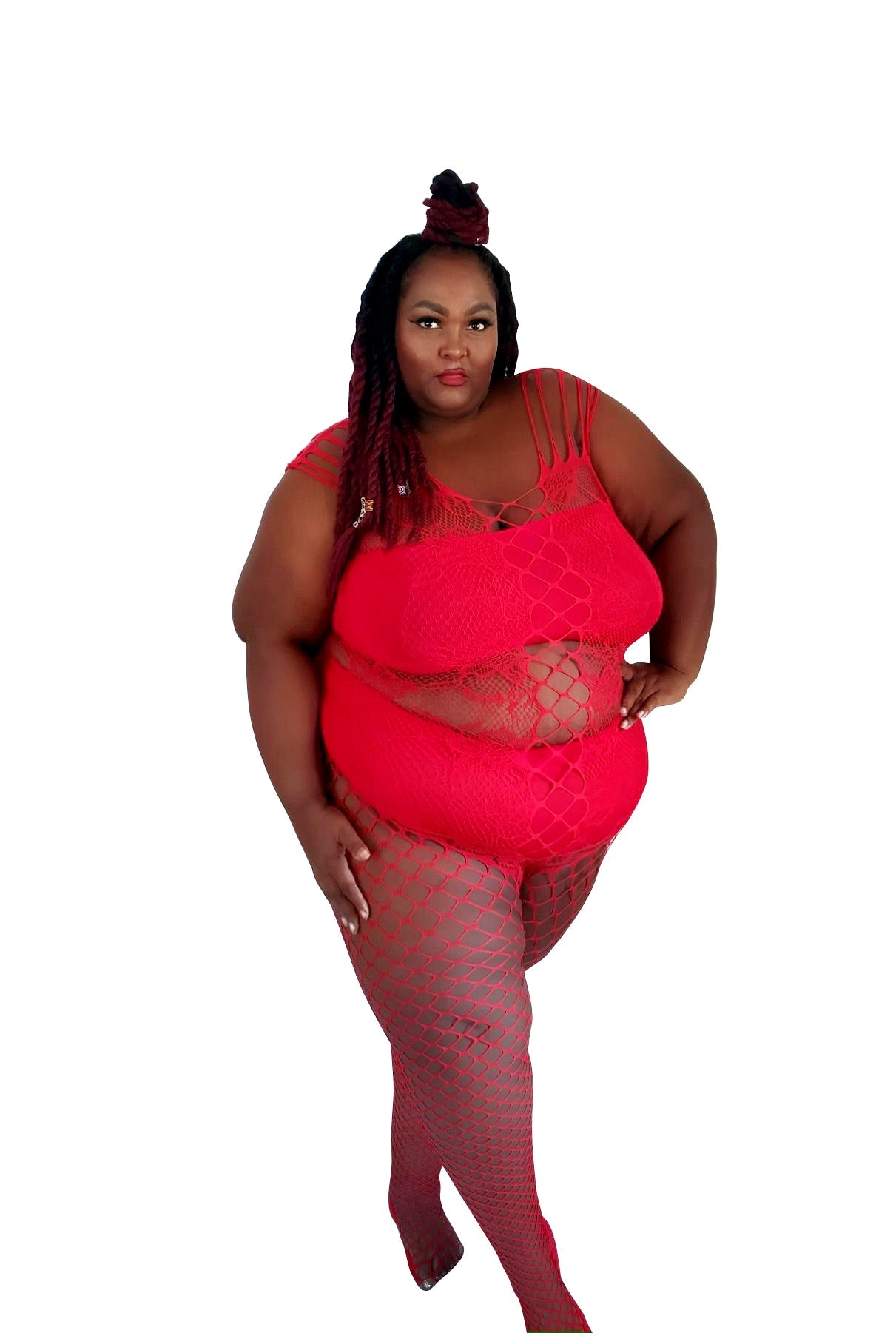 All-in-One Fishnet Body Stocking