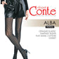 Fantasy Tights Conte Alba - Geometric Diamond Pattern