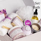 Bath Bomb and Shower Steamer All Natural Lavender Gift Box with - bath & body products