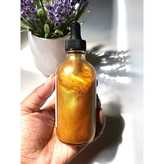 Glowing Shimmering Body Oil