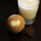 Chocolate Milk Bath Bomb with Toy