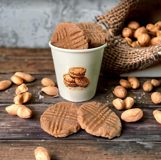 Realistic PEANUT BUTTER COOKIES Wax Melts | Wax Embeds for Candles | Fake Food