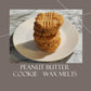 Realistic PEANUT BUTTER COOKIES Wax Melts | Wax Embeds for Candles | Fake Food