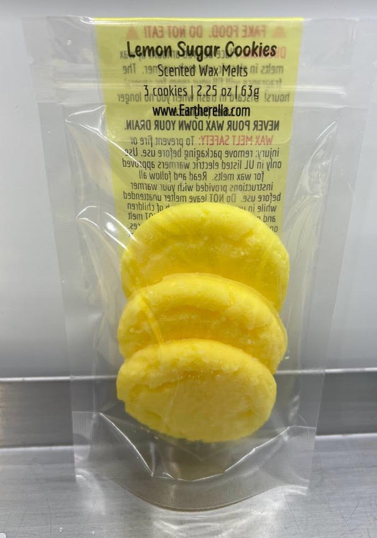 LEMON SUGAR COOKIES Wax Melts Realistic |  Fake Food