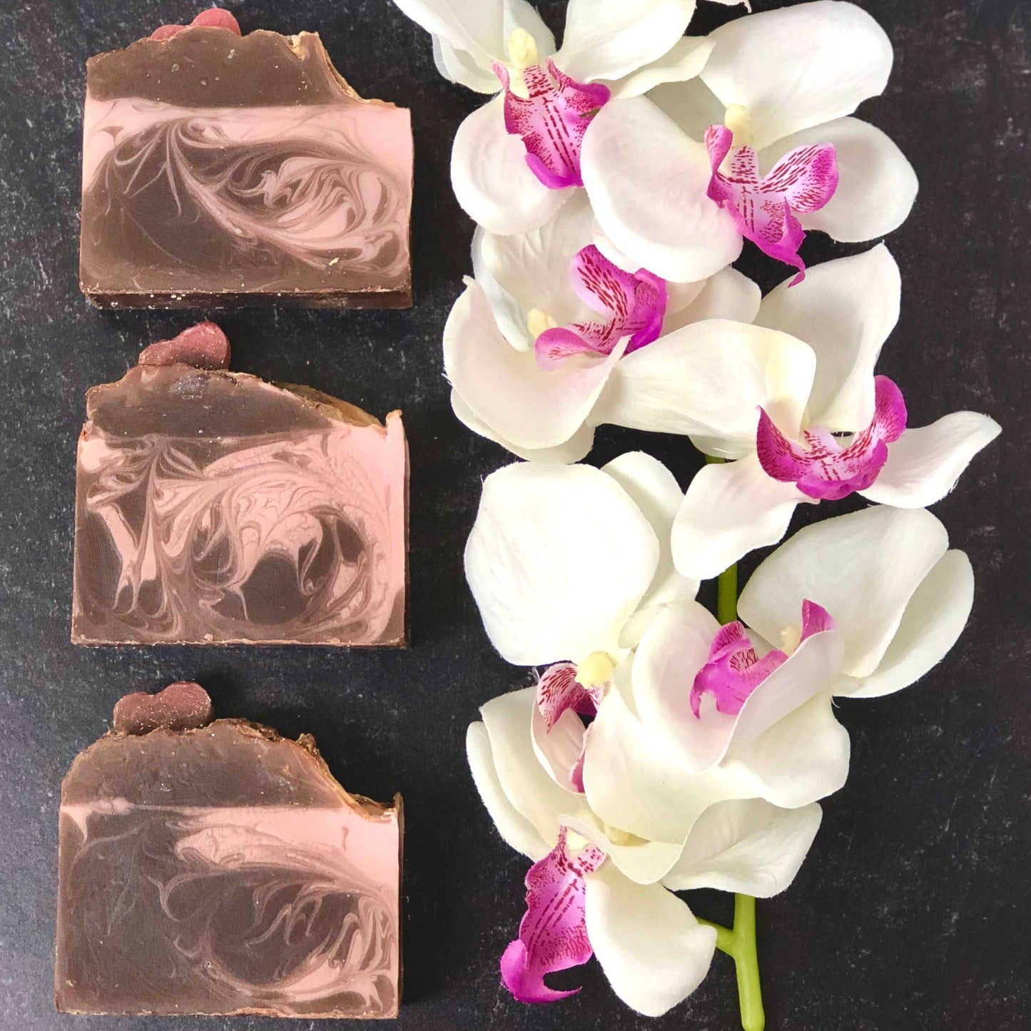 Raspberry Mocha Handcrafted Artisan Soap