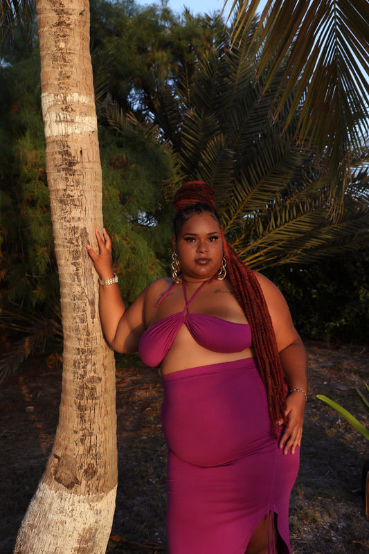 PURPLE HAZE | SKIRT SET