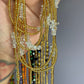 Crystal Quartz & Gold