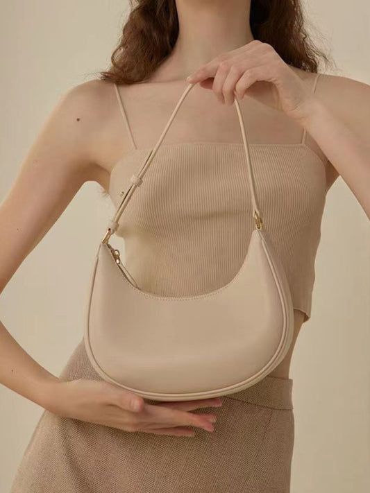 “Maeve” Half Moon Bag