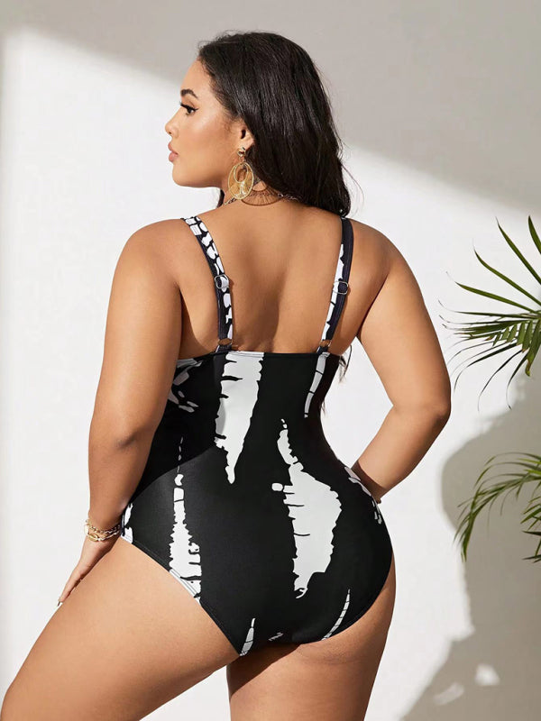 “Ying Yang” One-Piece Swimsuit