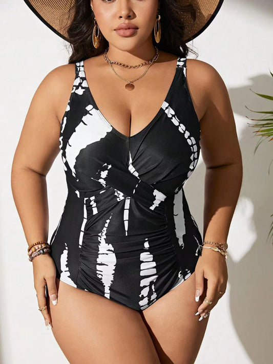 “Ying Yang” One-Piece Swimsuit