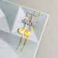 Amethyst En Pointe Earrings