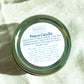 Peace Candle / Serenity Candle / Intention Candle / Ritual Candle / Crystal Candle / Pretty Candle / Organic Soy Wax Candle / Botanicals