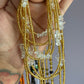 Crystal Quartz & Gold
