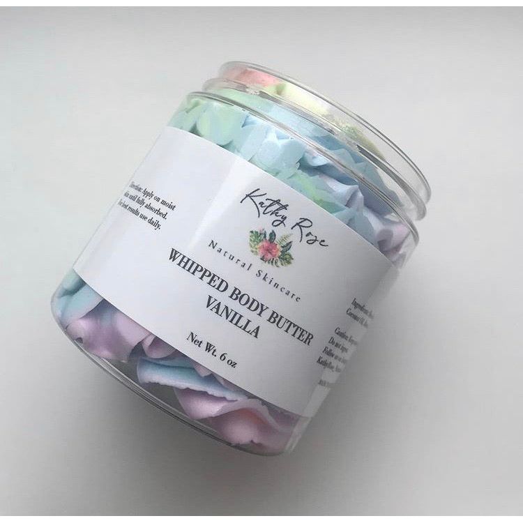 Unicorn Cotton Candy Body Butter, Body Moisturizer For Dry Skin, Whipped Shea Butter 8oz