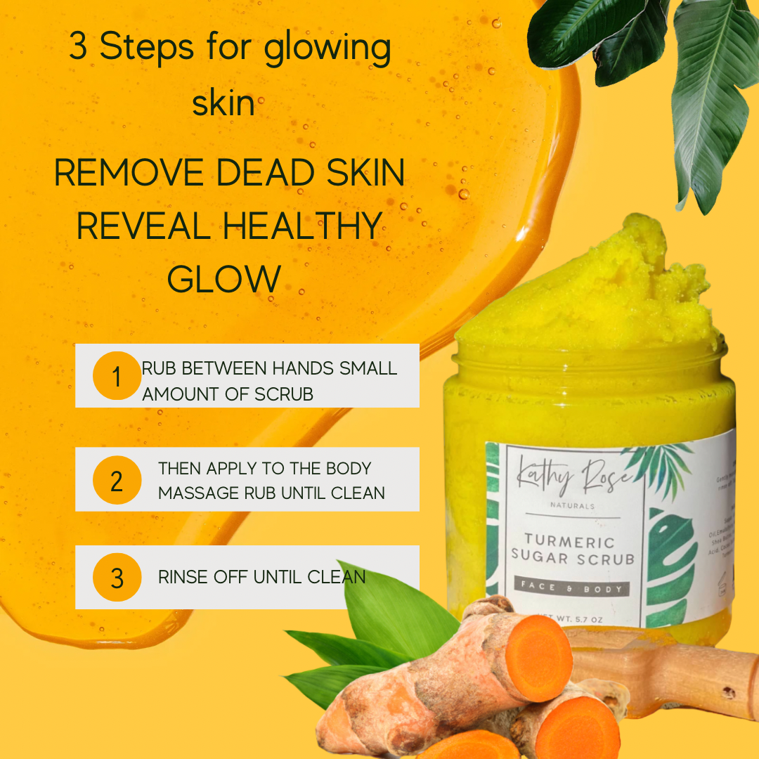 Turmeric Face & Body Exfoliating Scrub