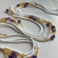 White + Amethyst