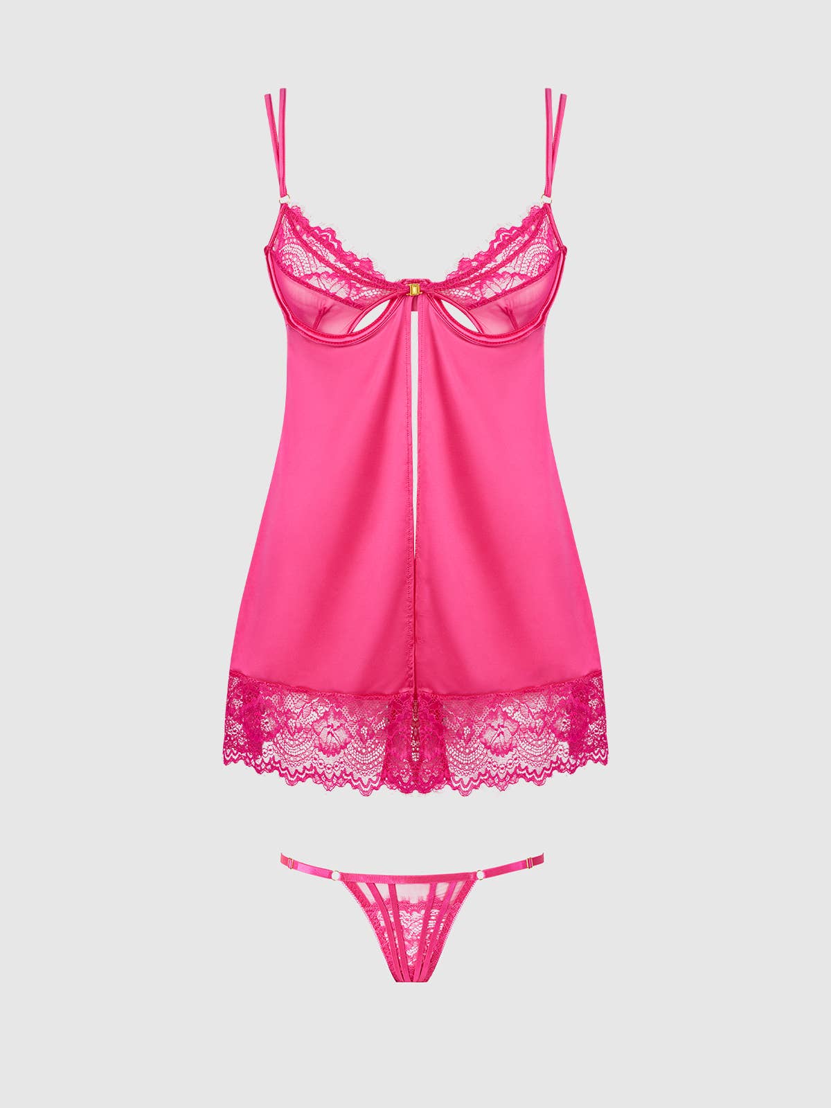 ISSABELLA BABYDOLL & G-STRING VALENTINE SET