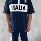 Italia Inspired Men's Polo & Shorts Set – Athletic Heritage with Bold National Style