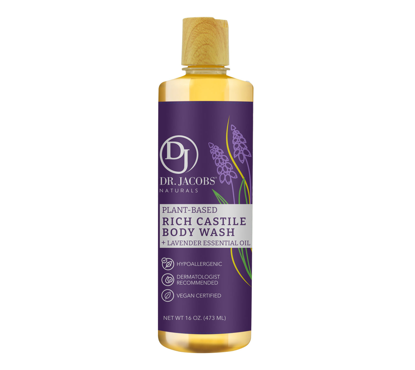 Lavender Pure Castile Body Wash