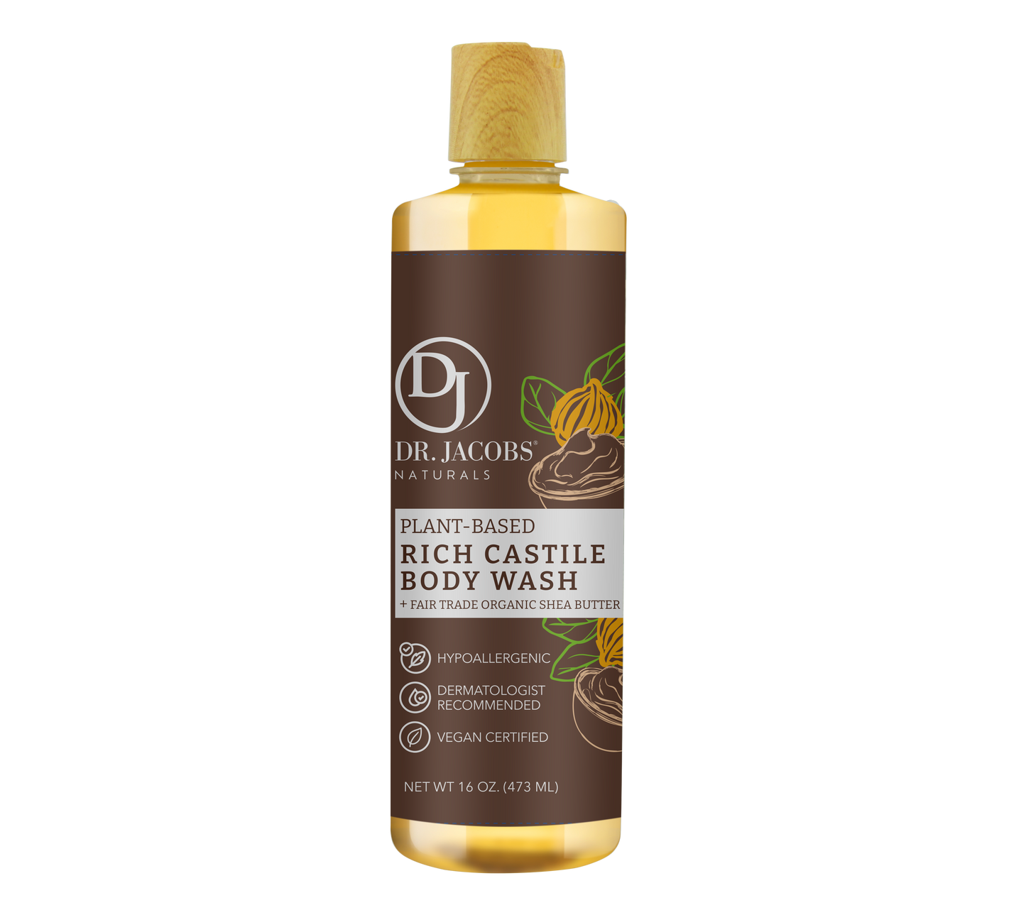 Shea Butter Castile Body Wash
