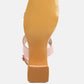 Kirk Elasticated Gussets Block Heel Sandals