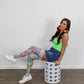 Gilly: Rainbow Tie Dye Thigh-Highs