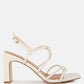 Kralor Knotted Strap Italian Block Heel Sandals