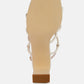 Kralor Knotted Strap Italian Block Heel Sandals