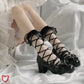 “Valeria” Lace Mesh Socks