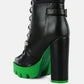 Larch Cushion Collared Biker Boots
