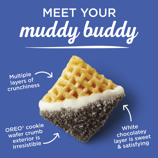 Chex Mix Muddy Buddies OREO Cookies and Cream Snack Mix