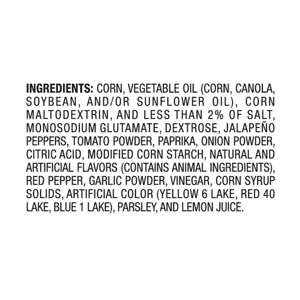 Doritos Flavored Tortilla Chips, Salsa Verde