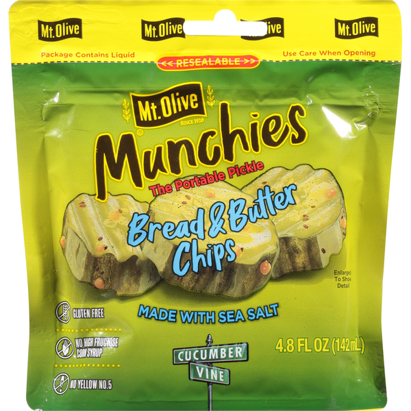 Mt. Olive Pickles, Bread & Butter Chips