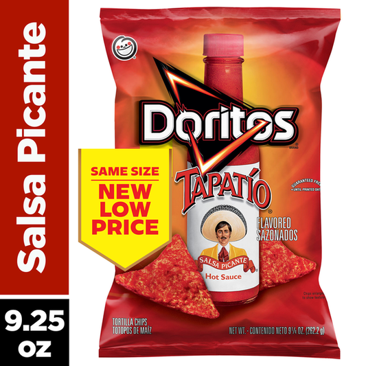Doritos Tortilla Chips Tapatio Flavored