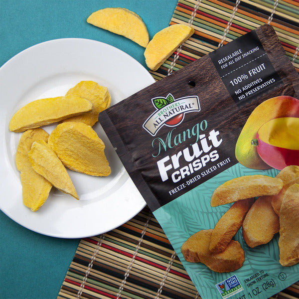 Brothers All Natural Freeze Dried Mango Fruit Crisps