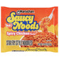 Maruchan Saucy Noods, Ramen Noodles, Spicy Chicken, 3.3 oz