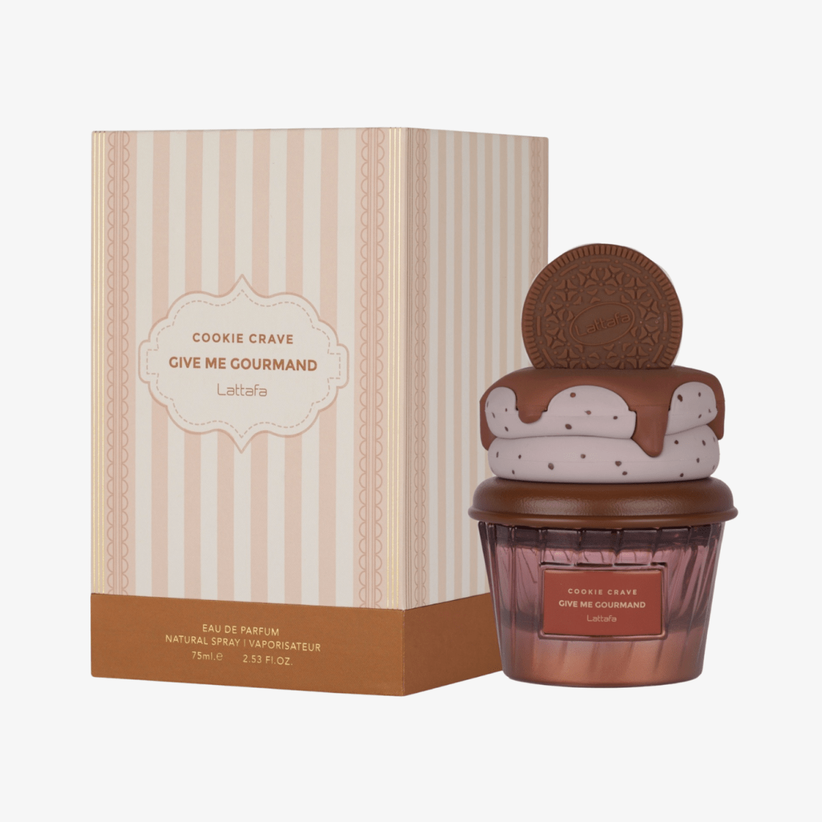 Lattafa Give Me Gourmand Cookie Crave Eau De Parfum 75ml