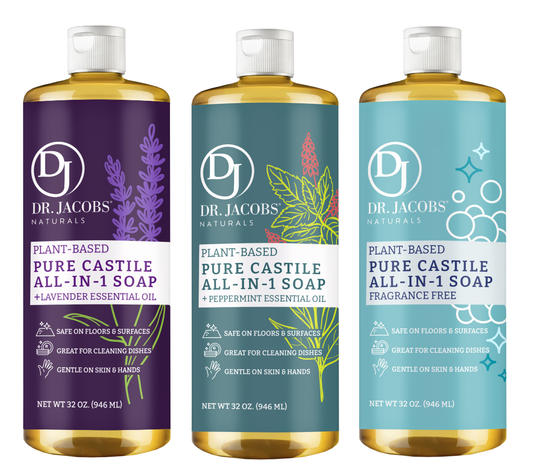 Start Your Laundry with Pure Castile Soap
