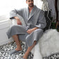 Premium Waffle Piping Robe