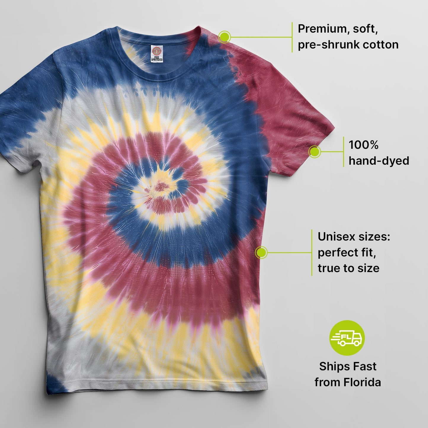 Lotus Premium Hand-Dyed Comfort Shirt