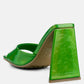 Lovebug Triangular Block Heel Sandals