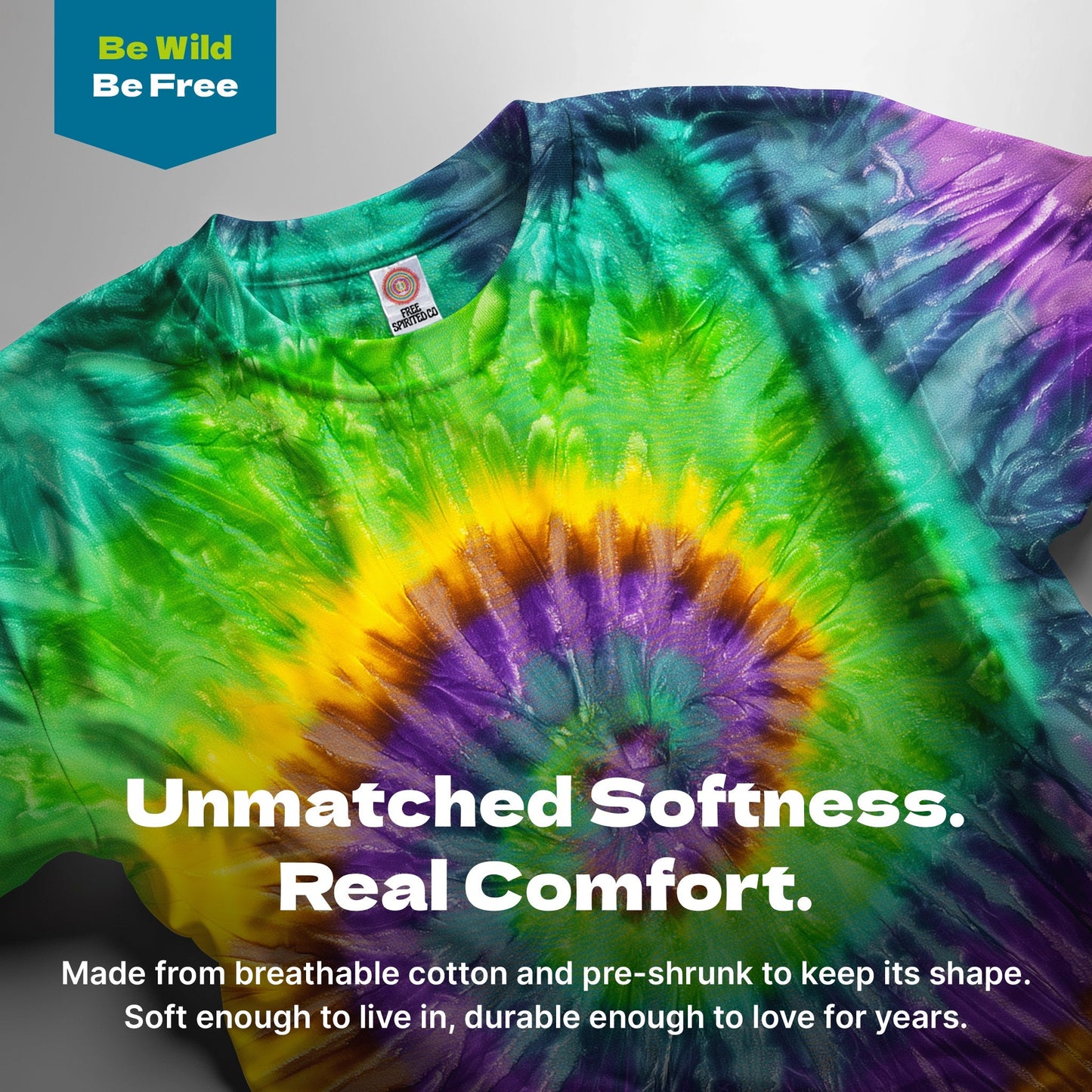 Mardi Gras Premium Hand-Dyed Comfort Shirt